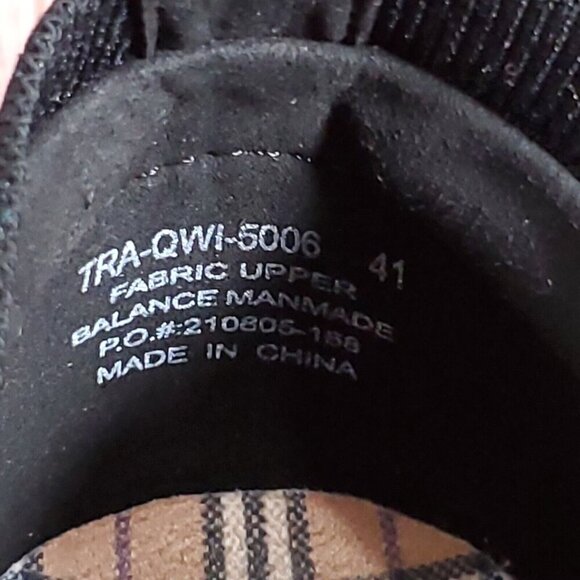 Traq by Alegria Womens Size 41 US 10.5-11 Qwik Cozy Black Slip On Walking Shoes - Picture 15 of 15